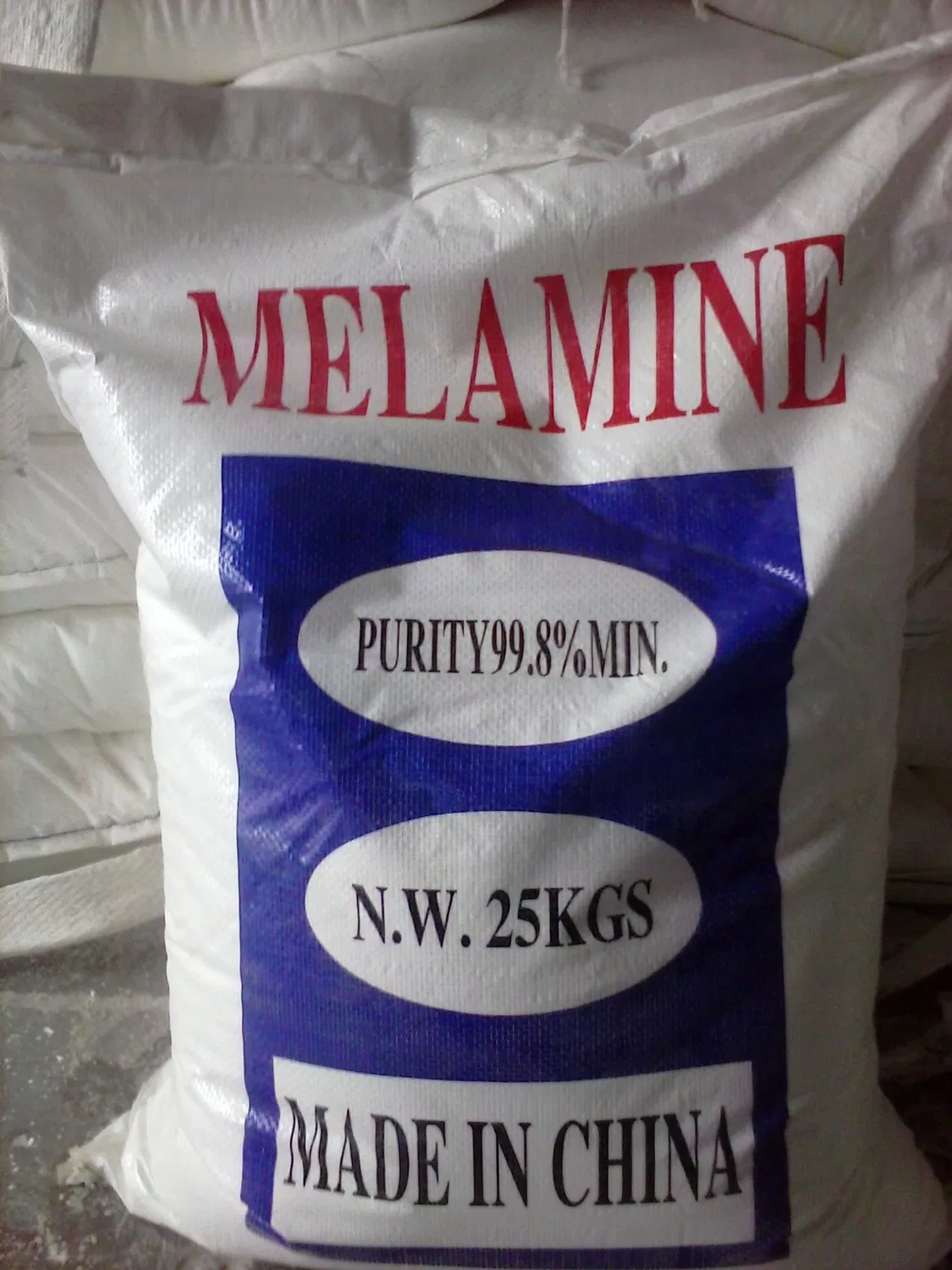 Manufacturer Price Golden Elephant Raw Material Chemical White Powder Melamine Powder 99.8% Purity for MDF Board Plywood
